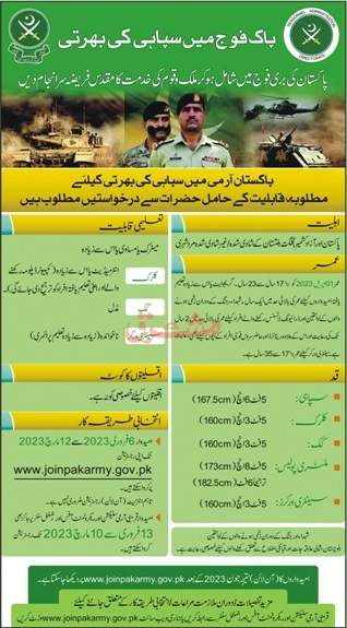 Pak-Army-Soldier-Jobs-Advertisement