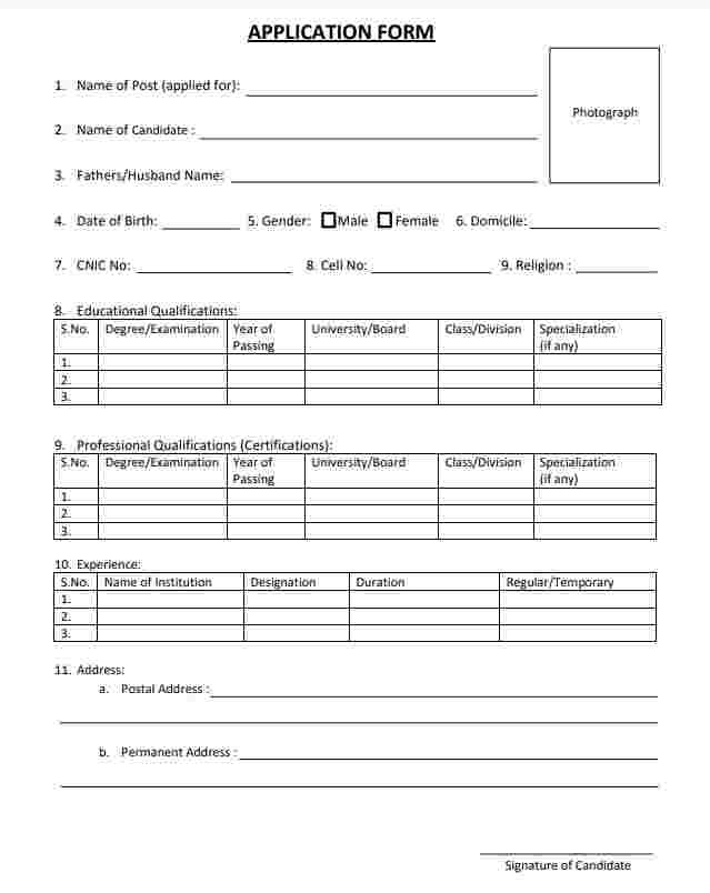 Sindh-Local-Government-Jobs-2023-Application-Form