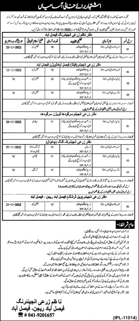 Agriculture Department Jobs