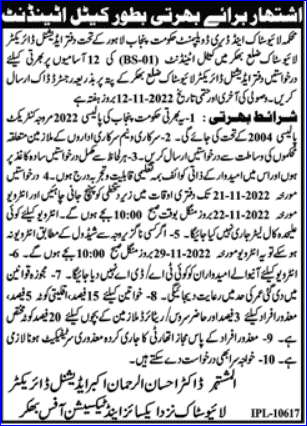 Livestock-And-Dairy-Development-Punjab-Jobs