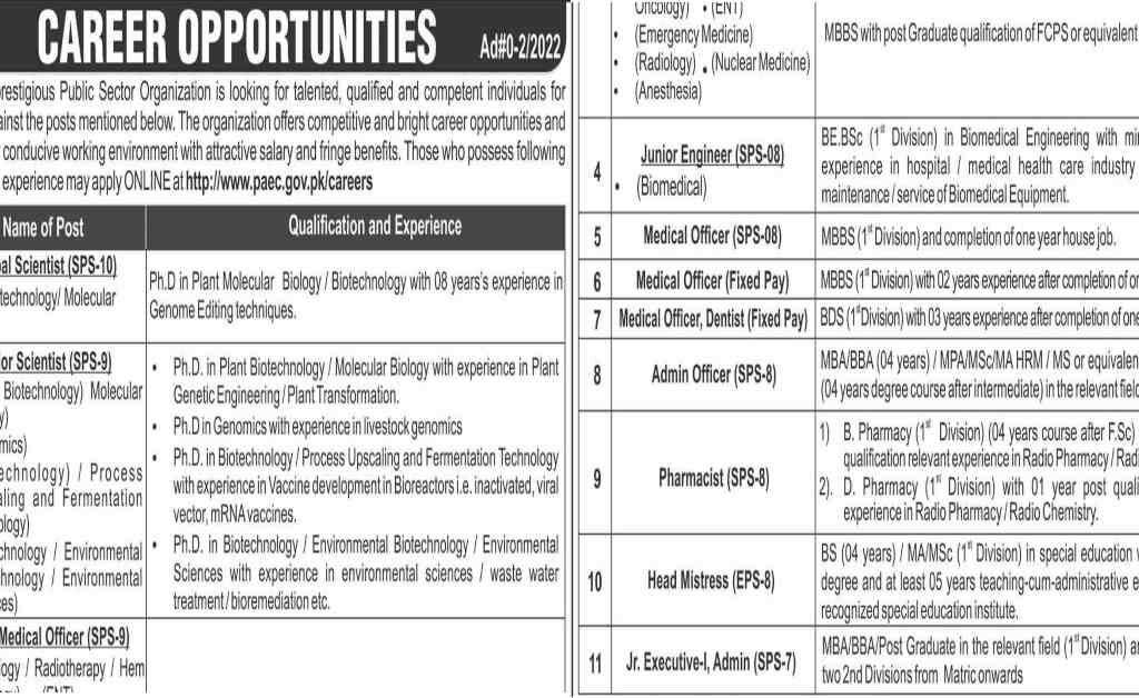 Pakistan-Atomic-Energy-Commission-Jobs-Advertisement