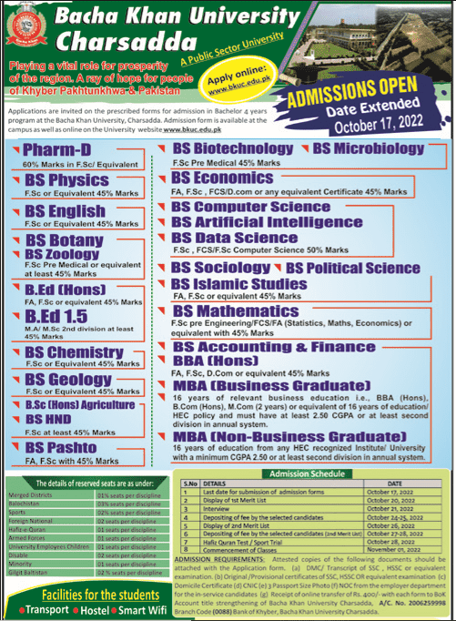 bacha-khan-university-admission-advertisement