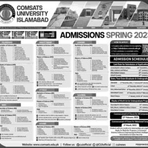 COMSATS University Admission 2023 Online Apply 10 COMSATS-University-admission