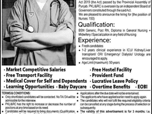Pakistan-Kidney-And-Liver-Institute-Jobs