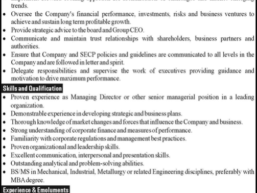 Pakistan-Machine-Tool-Factory-Karachi-Jobs-2023