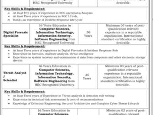 National-Data-Base-And-Registration-Authority-Jobs-2023