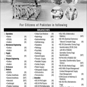 Pakistan Navy Jobs 2023 Online Apply | Pakistan Navy Short Service Commission Course 2023-B 12 Pakistan Navy Jobs 2023 1