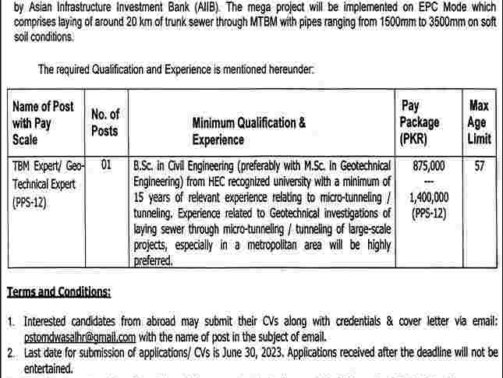 WASA-Lahore-Jobs-2023-Online-Apply