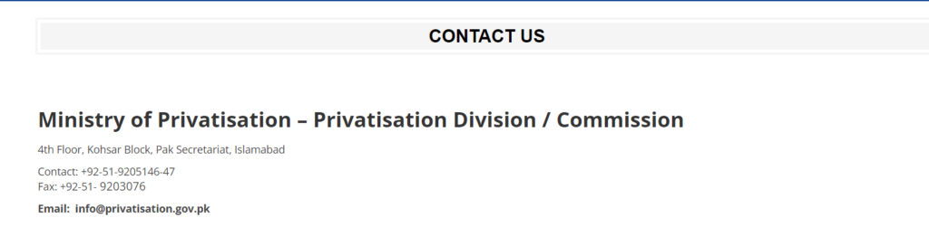 Privatisation-Commission-Helpline-Number Privatisation-Commission-Helpline-Number