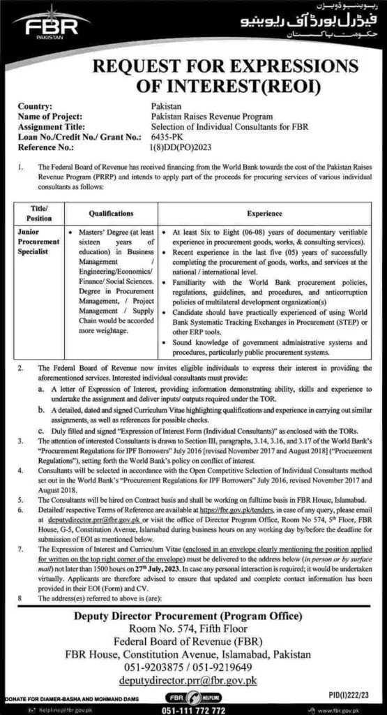 FBR-Jobs