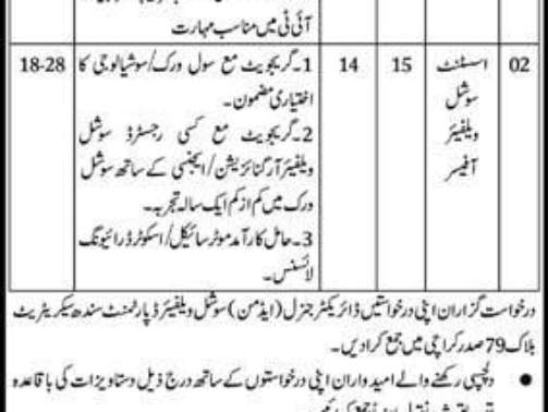 Social-Welfare-Department-Sindh-Jobs-2023