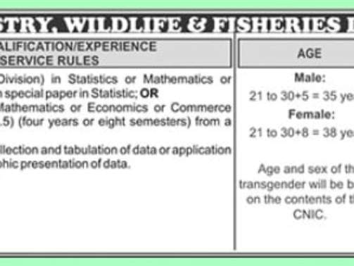 Punjab-wildlife-and-fisheries-department-jobs-online-apply.