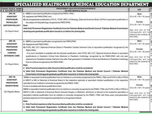 PPSC-Assistant-Professor-Jobs-Advertisement