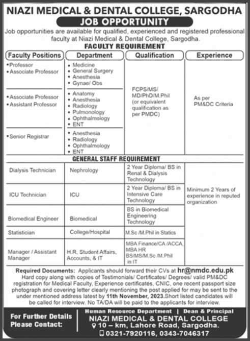 Teaching-Jobs-In-Medical-College