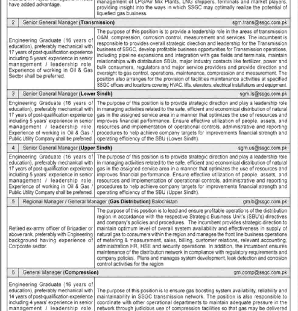 Government-Jobs-In-Pakistan-[Sui-Southern-Gas-Company]