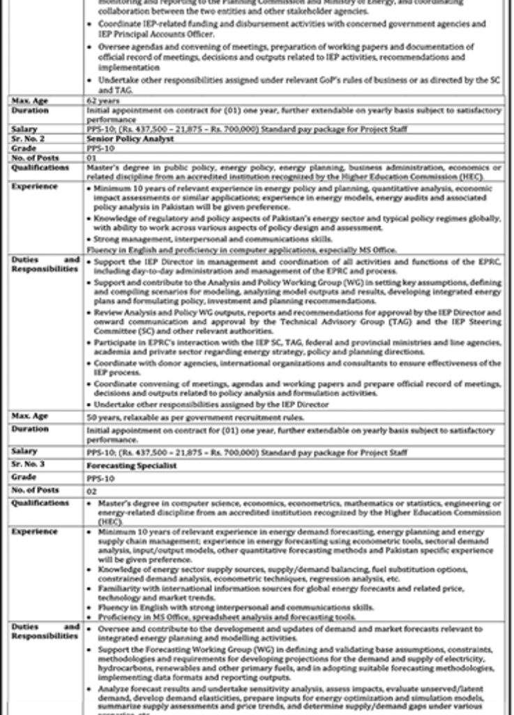 Govt-Jobs-In-Islamabad-(Pakistan-Planning-Commission)