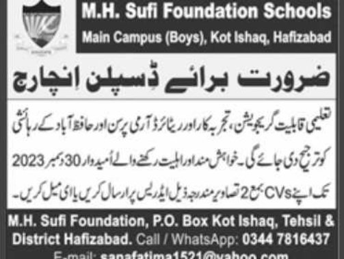 Private-School-Jobs-Near-Me-(Sufi-Foundation-Schools)