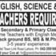 Teaching-Jobs-In-Lahore-Pakistan-[Emglish+Science-Teacher]