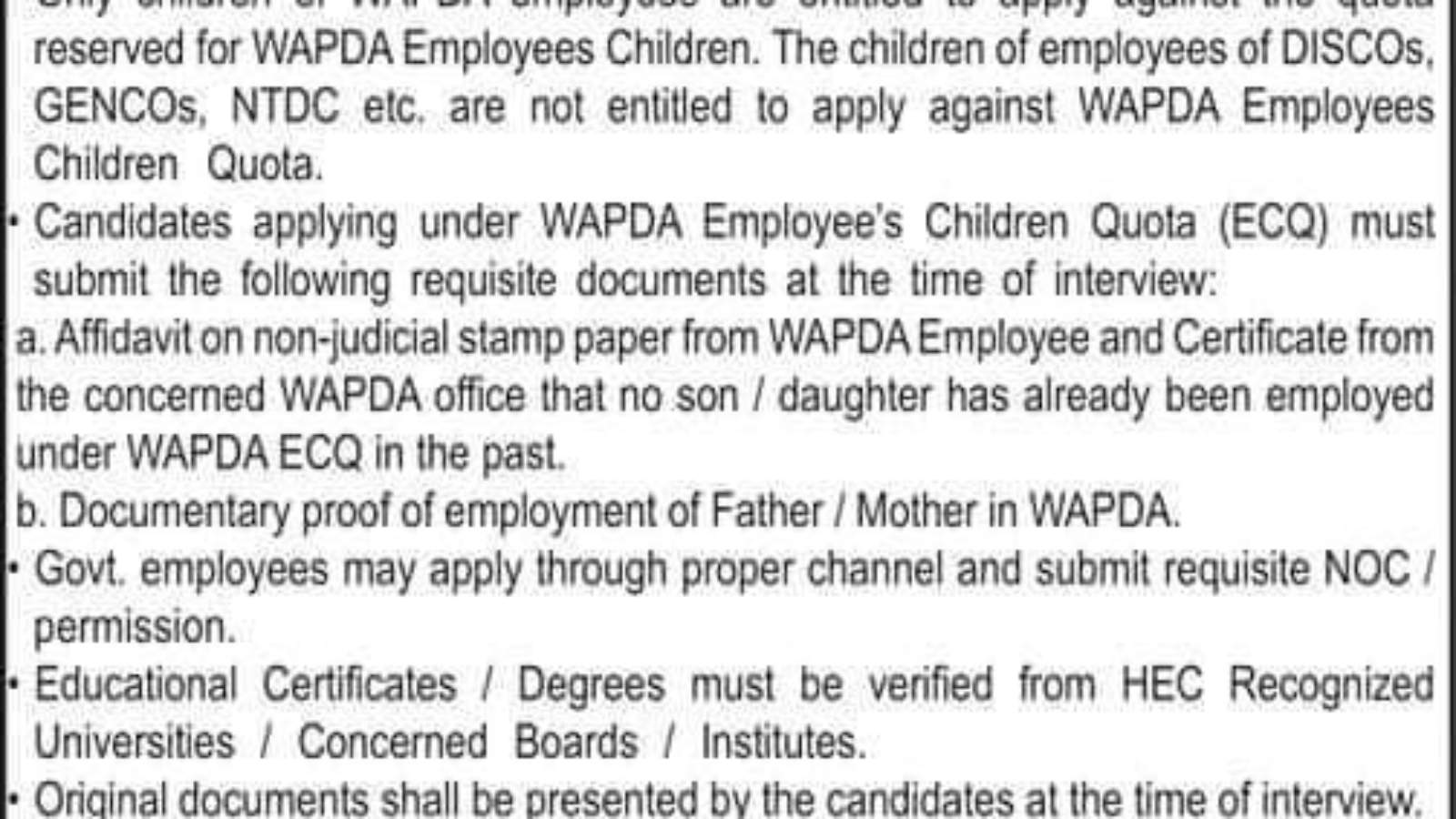 Jobs-In-WAPDA- WAPDA-Jobs-Online-Apply