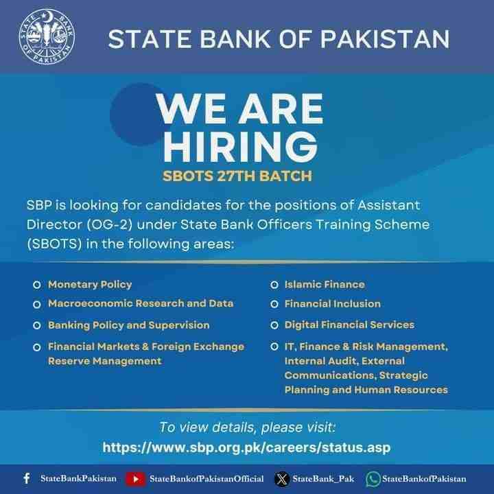 State-Bank-Of-Pakistan-Jobs-Assistant-Director-Jobs-Advertisement