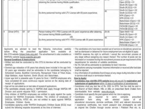 WAPDA-Jobs-Matric-Base-WAPDA-Jobs-(Apply Now)