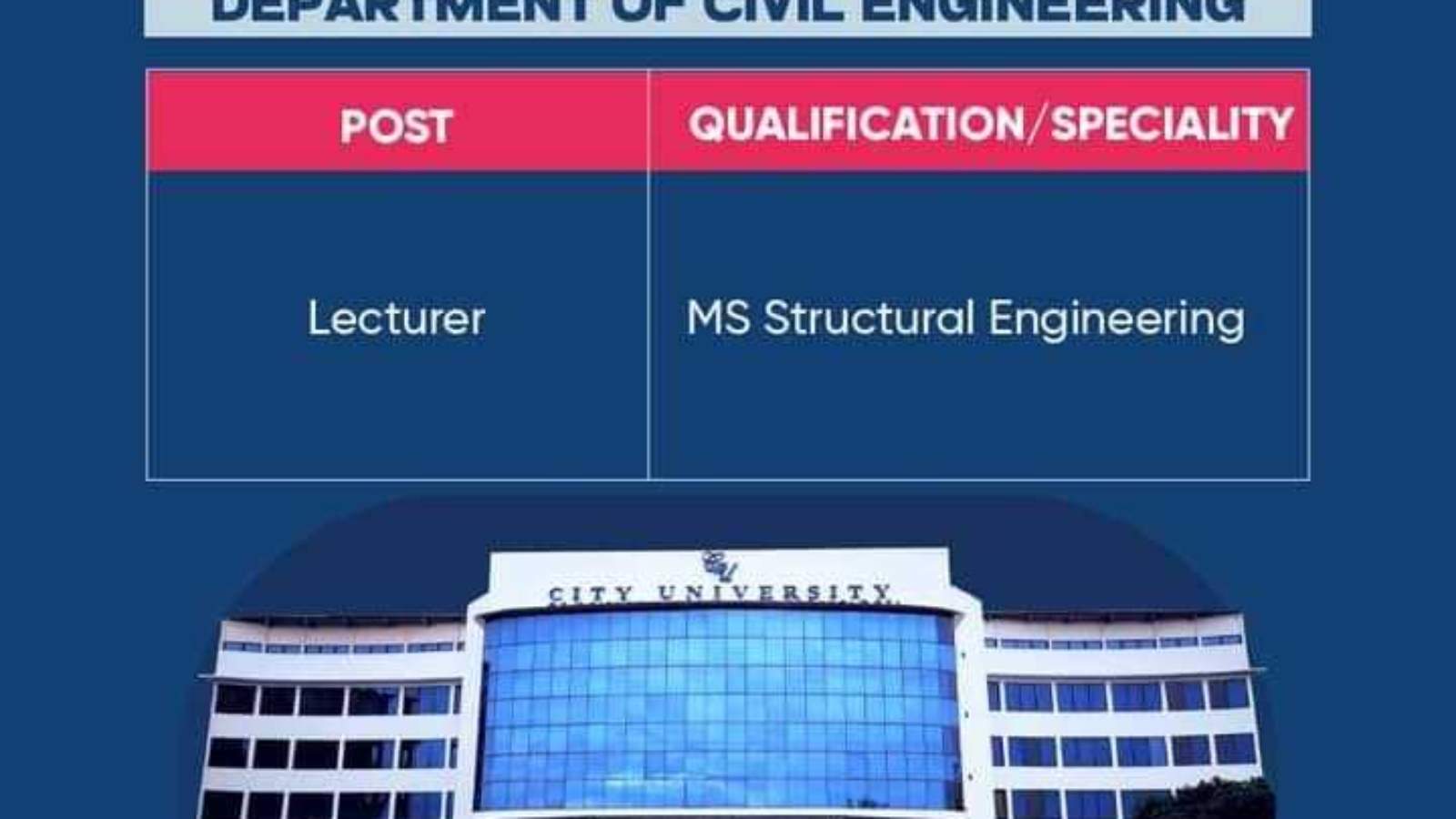 City-University-Jobs-Lecture-Jobs-At-City-University-Online-Apply