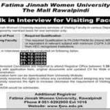 Fatima-Jinnah-Women-University-(FJWU)-Jobs-FJWU-Jobs-Advertisement