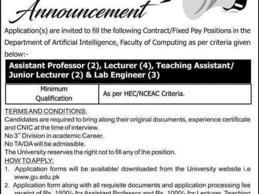 Gomal-University-Jobs-Gomal-University-Jobs-Advertisement