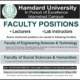 Hamdard-University-Jobs-(For-Lecturer+Lab Instructors)-Advertisement