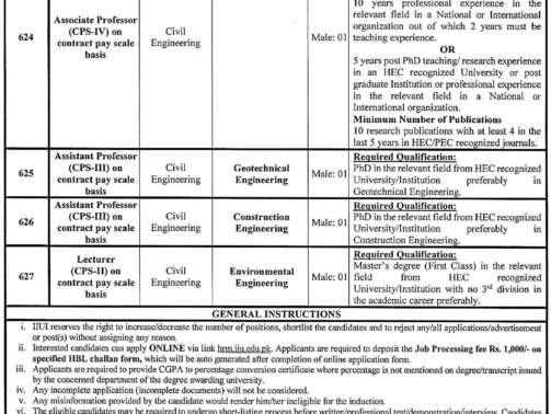 International-Islamic-University-Jobs-(Associate-Professor+Lecturer)-Advertisement