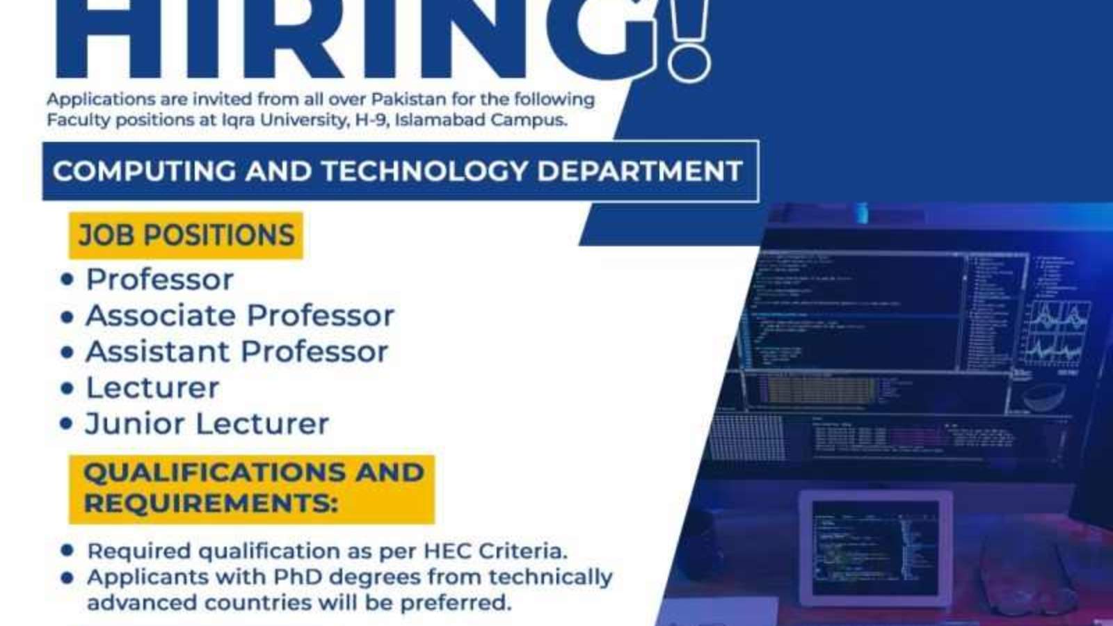 Iqra-University-Jobs-Latest-Jobs-At-Iqra-University