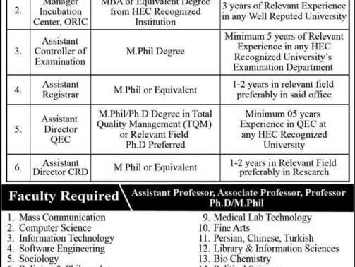 Minhaj-University-Lahore-(MUL)-Jobs-Minhaj-University-Jobs