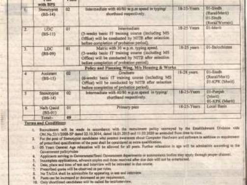 Ministry-Of-Housing-And-Works-Jobs-Online-Apply