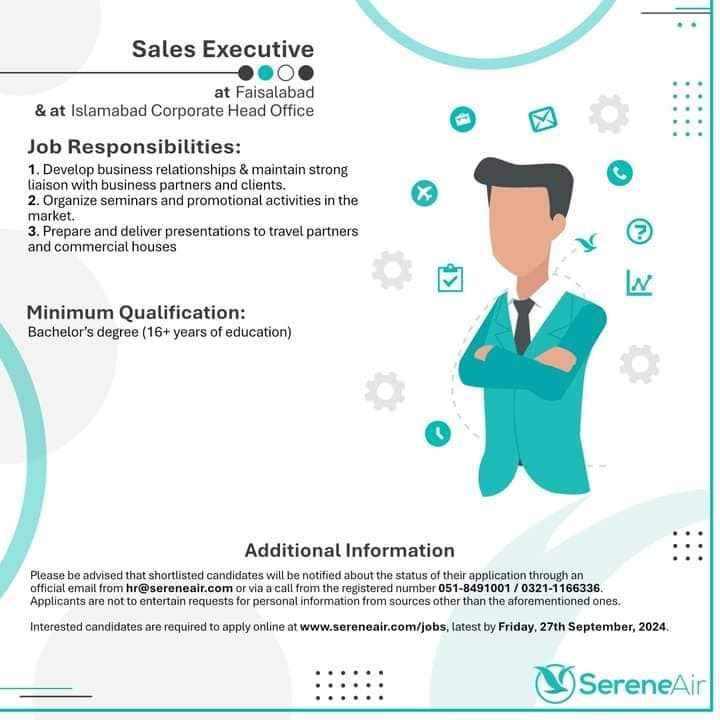 Sales-Executive-Jobs-At-Serene-Air-Online-Apply-Serene-Air-Jobs