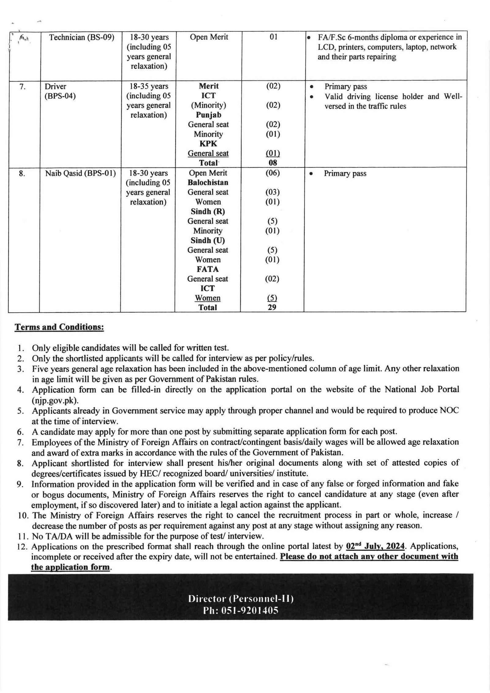 Today-Jobs-At-Ministry-Of-Foreign-Affairs-(MOFA)-MOFA-Jobs