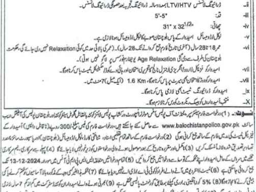 Balochistan-Police-Driver-Jobs