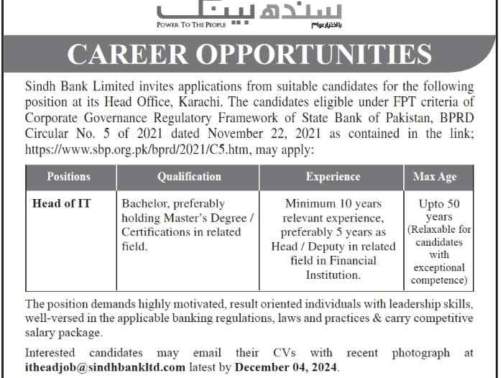 Head-Of-IT-Jobs-At-Sindh-Bank-Jobs