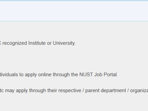 NUST-Jobs